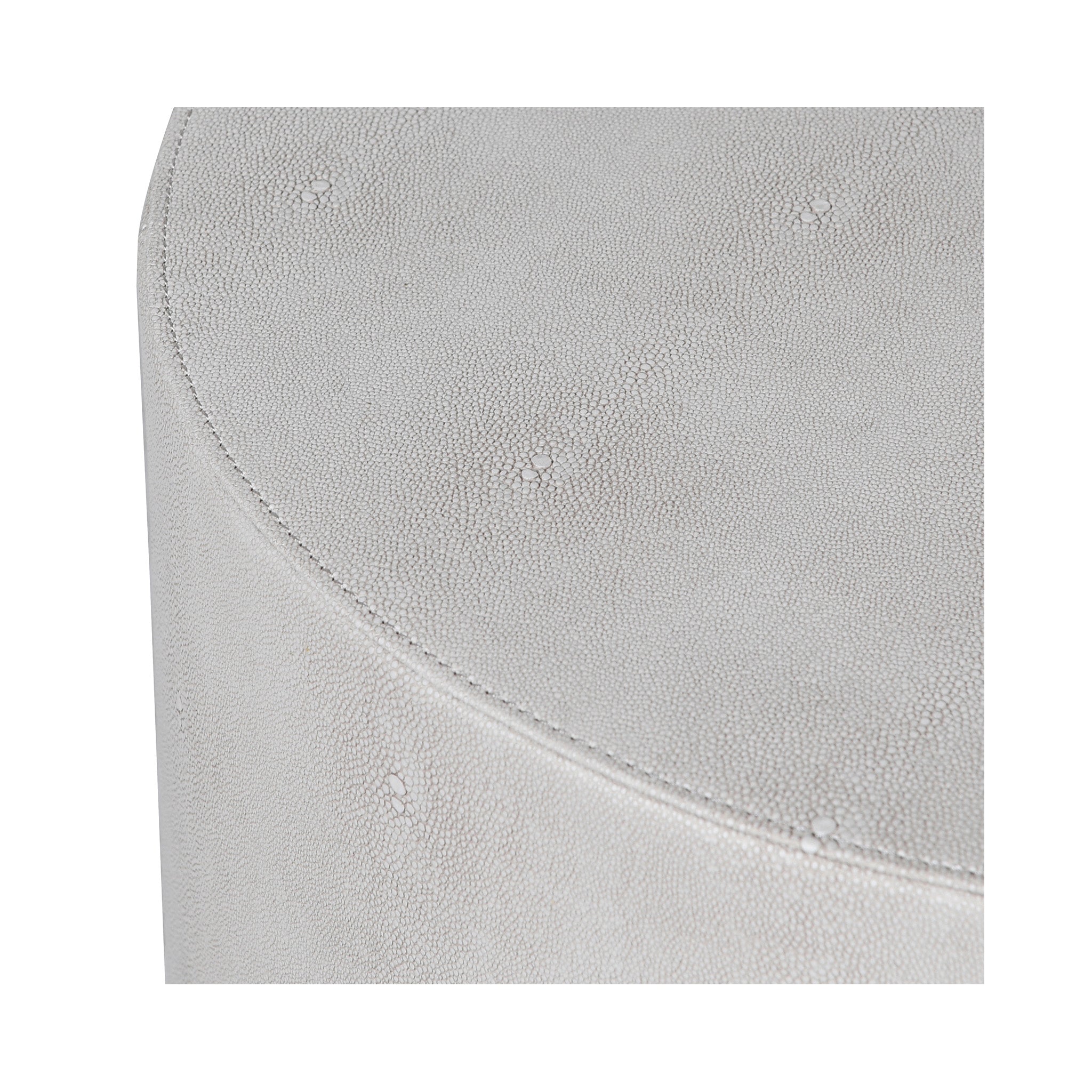 Side Table in Ivory Shagreen